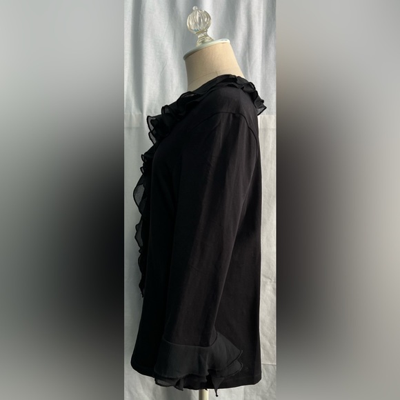 Jones New York Ruffle Blouse - Size XL - Picture 4 of 5